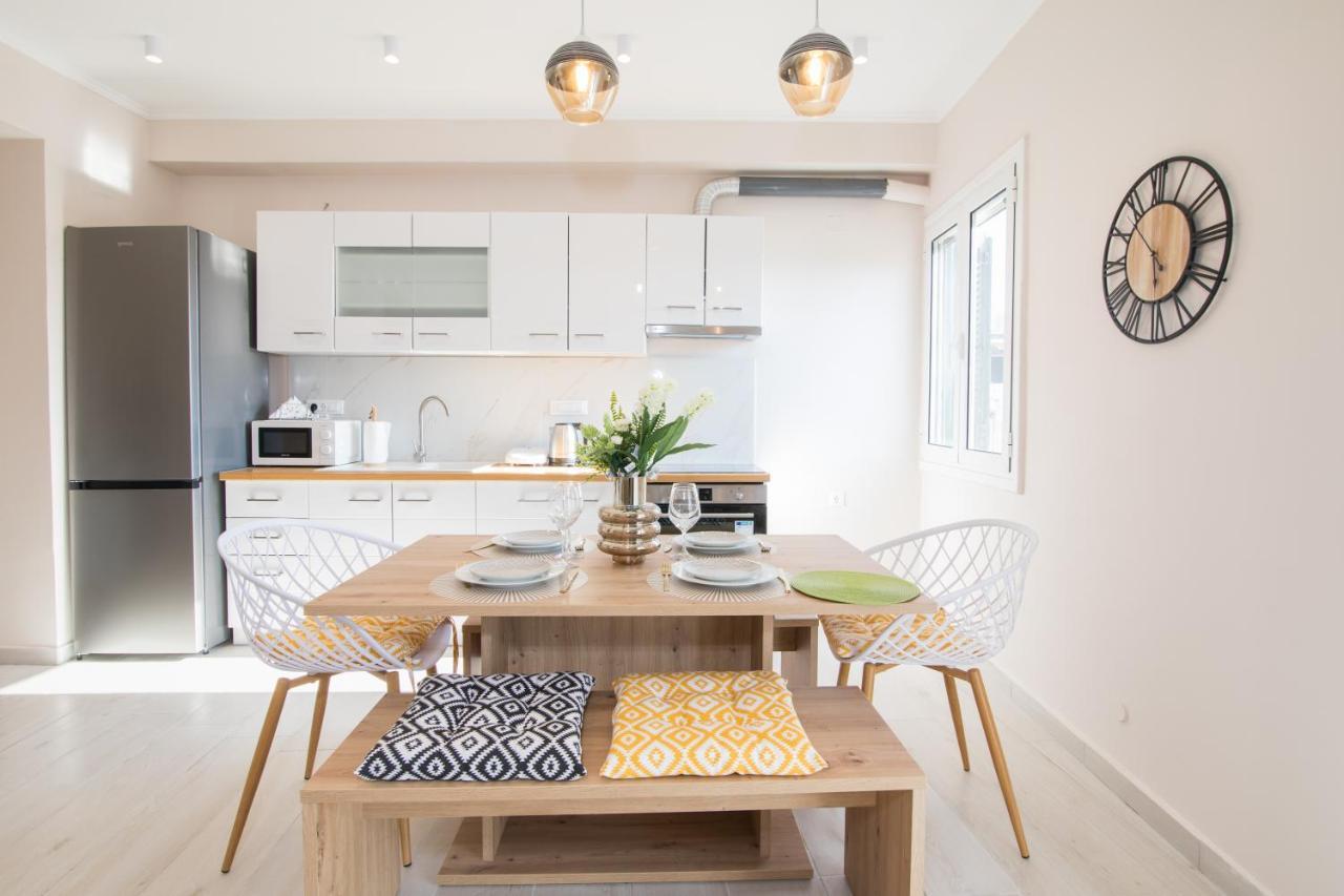 อพาร์ตเมนต์ 3 ห้องนอน 1 ห้องน้ำส่วนตัว ขนาด 110 ตร.ม. – คอร์ฟู Apartment Corfu  ภายนอก รูปภาพ
