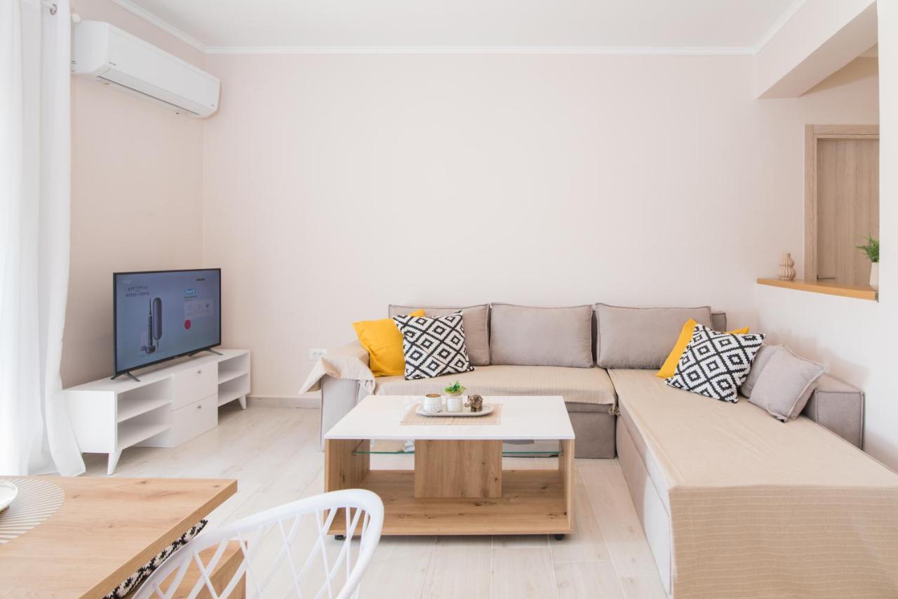 อพาร์ตเมนต์ 3 ห้องนอน 1 ห้องน้ำส่วนตัว ขนาด 110 ตร.ม. – คอร์ฟู Apartment Corfu  ภายนอก รูปภาพ